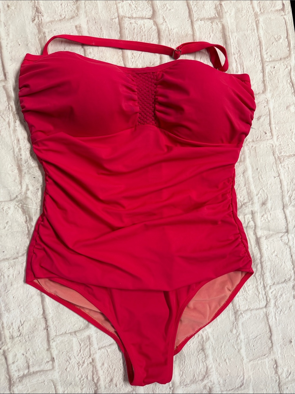 Swimsuits For All Vibrant Coral One-Piece Swimsuit